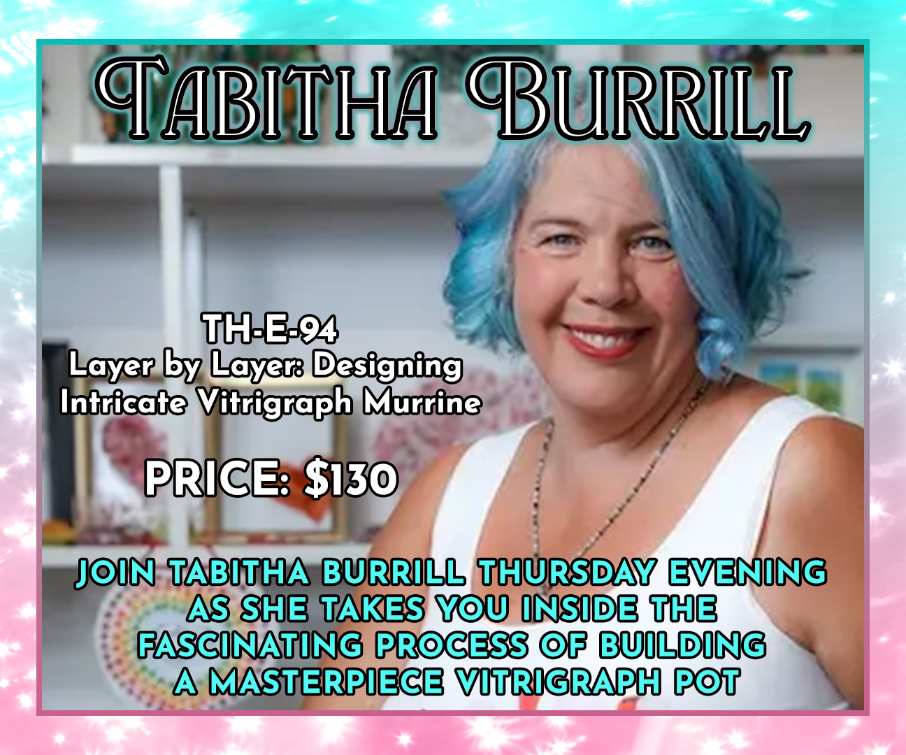 Layer by Layer: Designing Intricate Vitrigraph Murrine - Tabitha Burrill